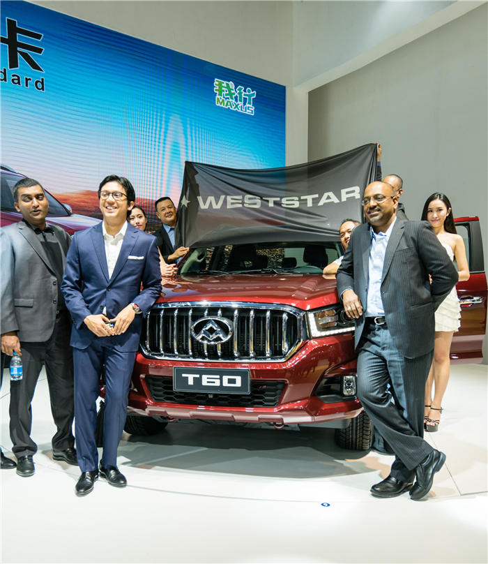 未來已在，上汽集團(tuán)首款皮卡產(chǎn)品T60亮相廣州車展，“國際范兒”引無數(shù)回眸